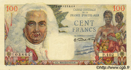 100 Francs La Bourdonnais AFRIQUE ÉQUATORIALE FRANÇAISE  1946 P.24 pr.NEUF