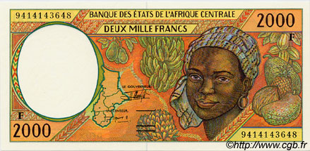 2000 Francs ÉTATS DE L AFRIQUE CENTRALE  1994 P.303Fb NEUF