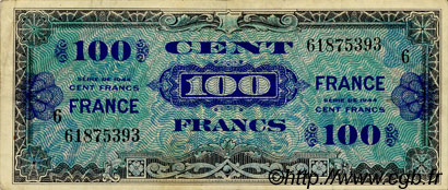 100 Francs FRANCE FRANCE  1945 VF.25.06 TTB