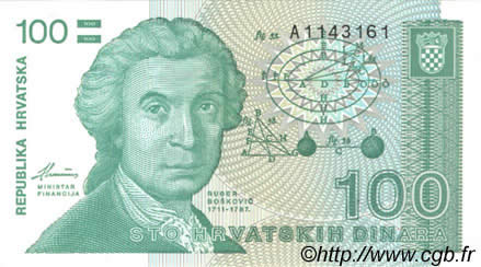100 Dinara CROATIE  1991 P.20a NEUF