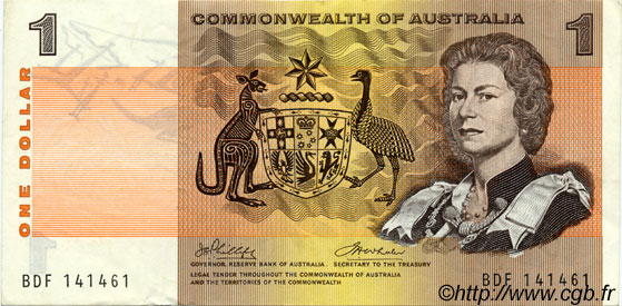 1 Dollar AUSTRALIE  1972 P.37d pr.SUP