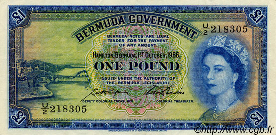 1 Pound BERMUDES  1966 P.20d SUP