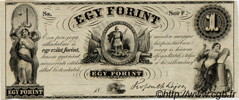 1 Forint HONGRIE  1852 PS.141r1 pr.NEUF