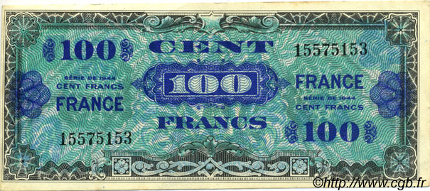 100 Francs FRANCE FRANCE  1945 VF.25.01 pr.SUP