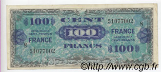 100 Francs FRANCE FRANCE  1944 VF.25.08 TTB