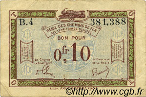 10 Centimes FRANCE régionalisme et divers  1923 JP.135.02 TTB