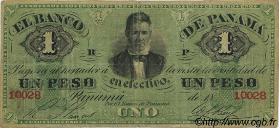 1 Peso COLOMBIE  1869 PS.0721 pr.TB