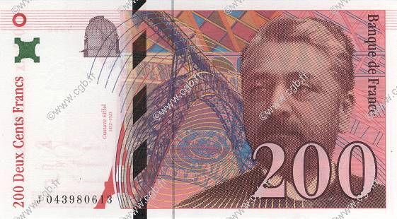200 Francs EIFFEL FRANCE  1996 F.75.03a NEUF