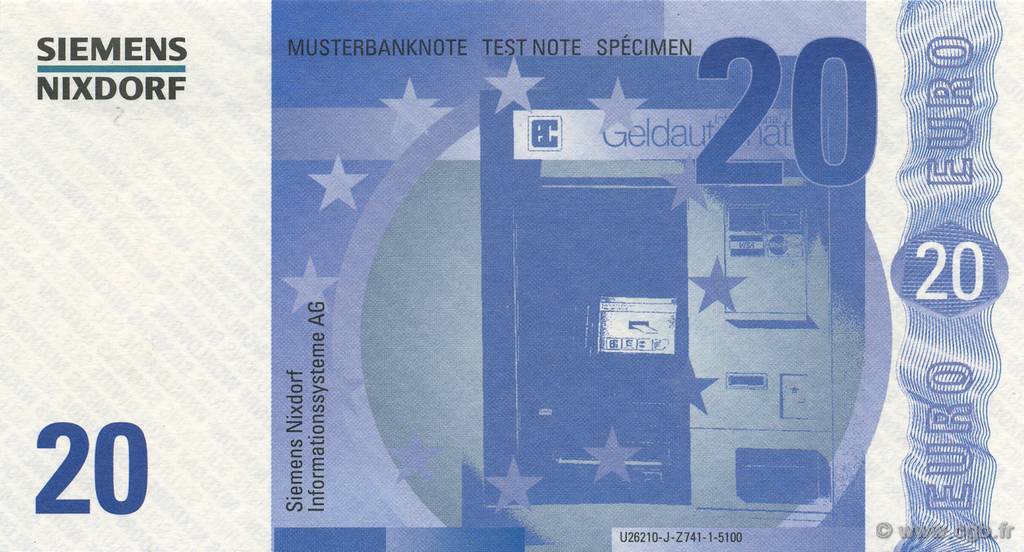 20 Euro ALLEMAGNE  2000  NEUF