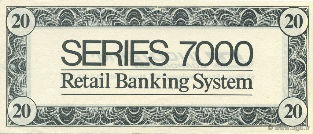20 (Dollars) ÉTATS-UNIS D AMÉRIQUE  1980  NEUF