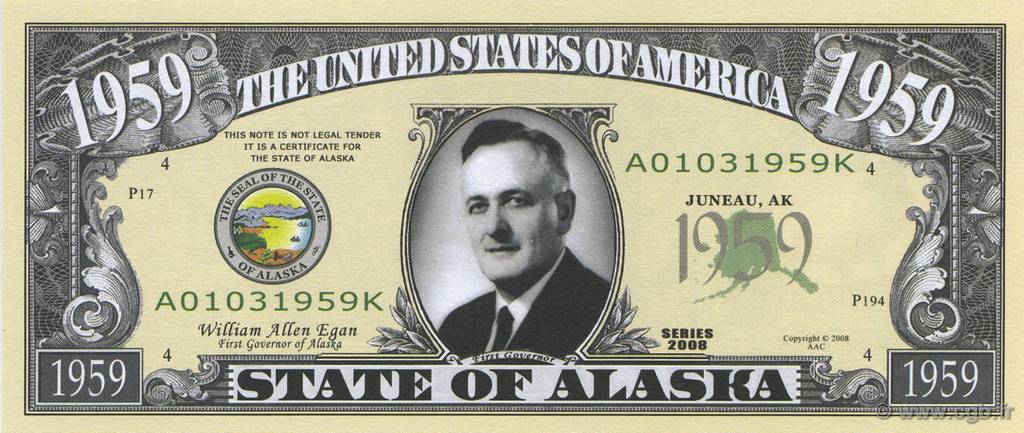 1 Dollar UNITED STATES OF AMERICA  2008  UNC