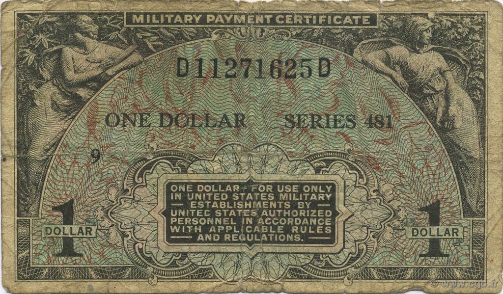 1 Dollar ÉTATS-UNIS D AMÉRIQUE  1951 P.M026 B
