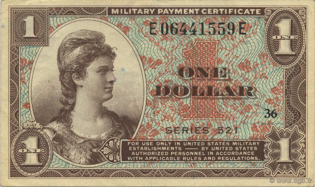 1 Dollar ÉTATS-UNIS D AMÉRIQUE  1954 P.M033 SUP