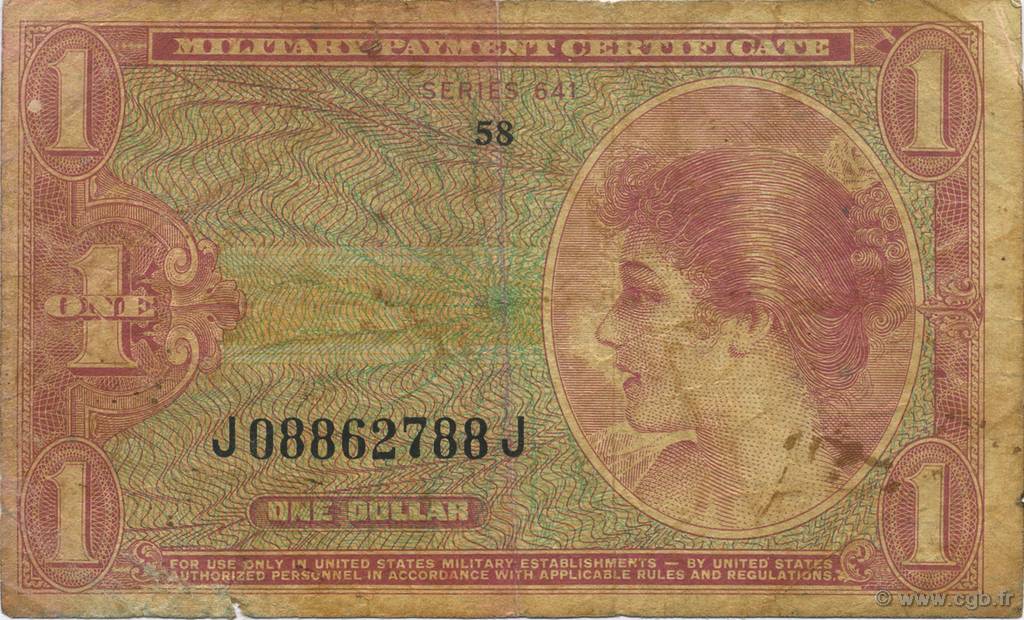 1 Dollar ÉTATS-UNIS D AMÉRIQUE  1965 P.M061 B+
