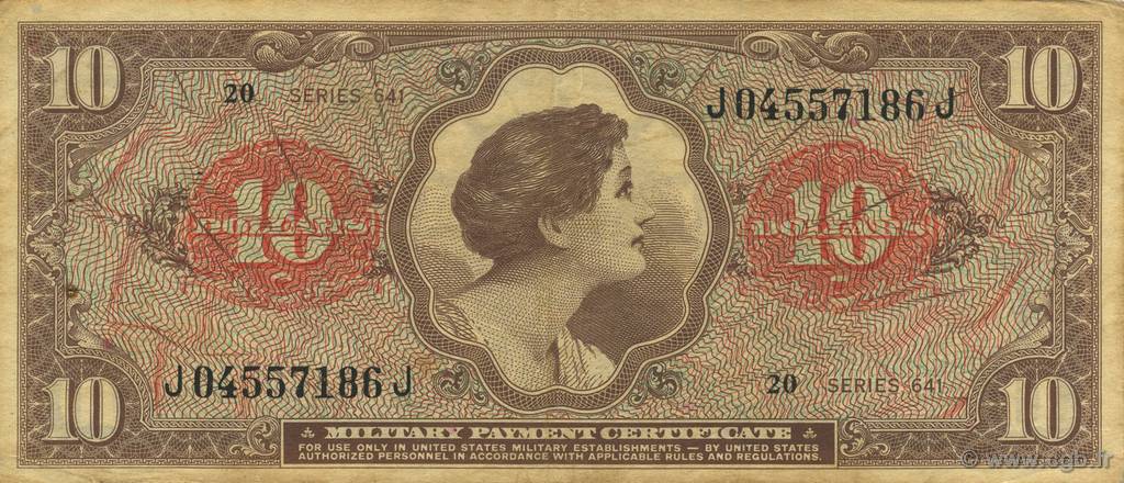 10 Dollars ÉTATS-UNIS D AMÉRIQUE  1965 P.M063 TTB+