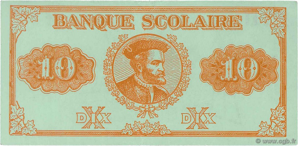 10 Dollars CANADA  1920  TTB à SUP