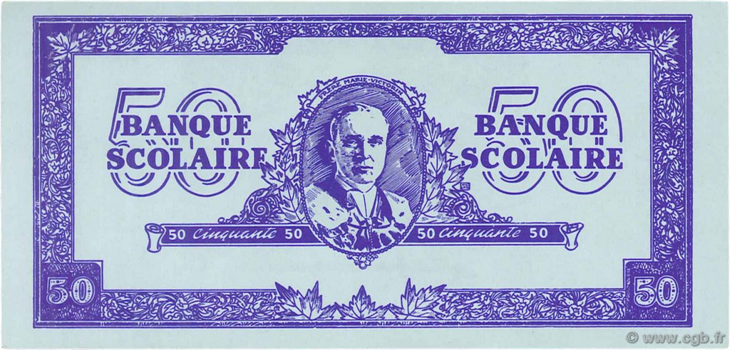 50 Dollars CANADA  1920  NEUF