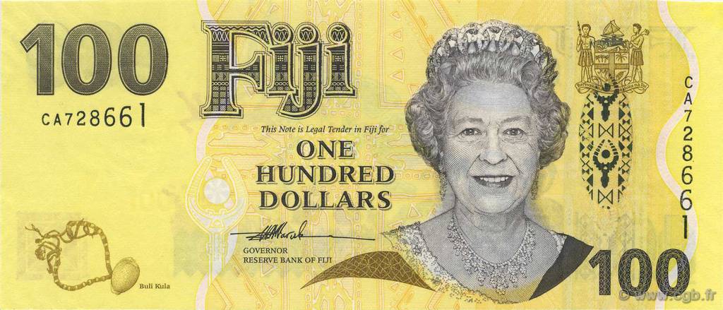 100 Dollars FIDJI  2007 P.114a pr.NEUF
