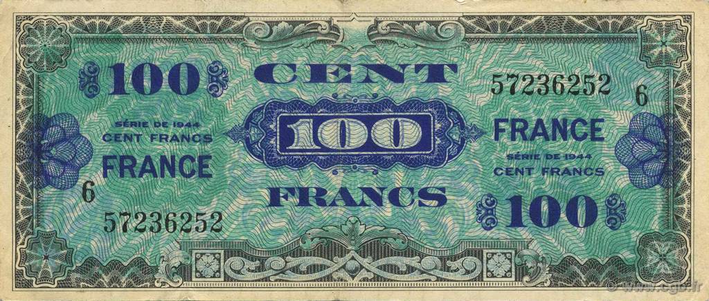 100 Francs FRANCE FRANCE  1945 VF.25.06 pr.SUP