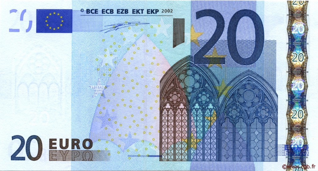 20 Euro EUROPE  2002 €.120.11 pr.SPL