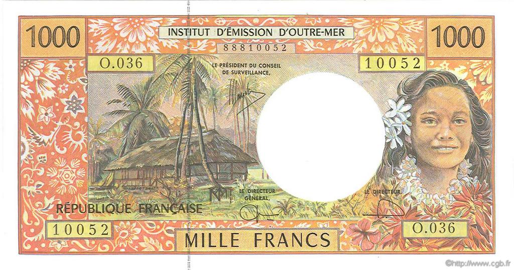 1000 Francs POLYNÉSIE, TERRITOIRES D OUTRE MER  2004 P.02b NEUF
