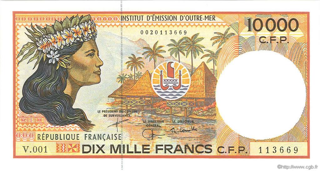 10000 Francs POLYNÉSIE, TERRITOIRES D OUTRE MER  2005 P.04b pr.NEUF
