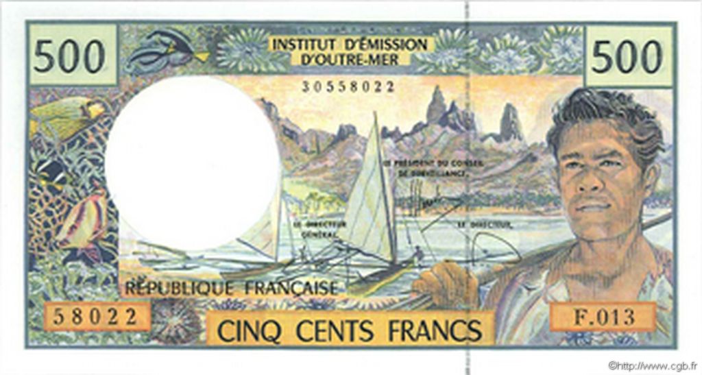 500 Francs POLYNÉSIE, TERRITOIRES D OUTRE MER  2000 P.01f pr.NEUF