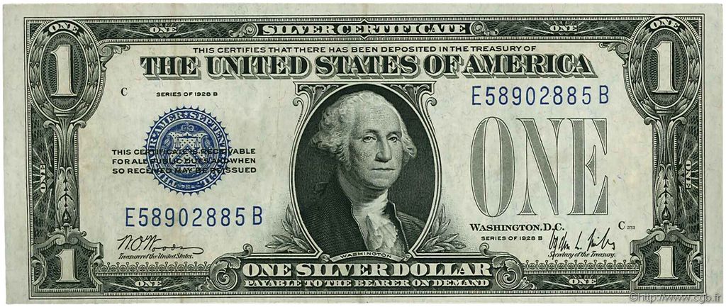 1 Dollar ÉTATS-UNIS D AMÉRIQUE  1928 P.412b SUP