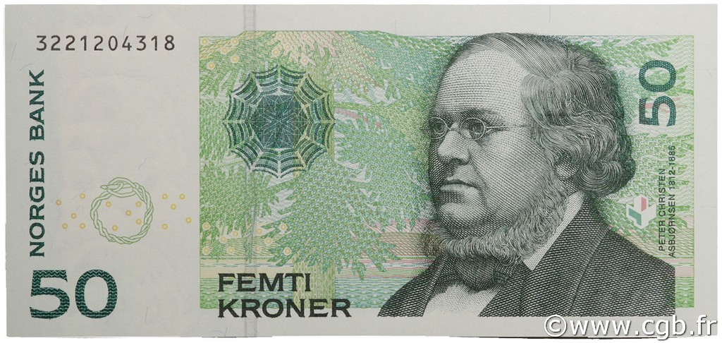50 Kroner NORVÈGE  2005 P.46c NEUF