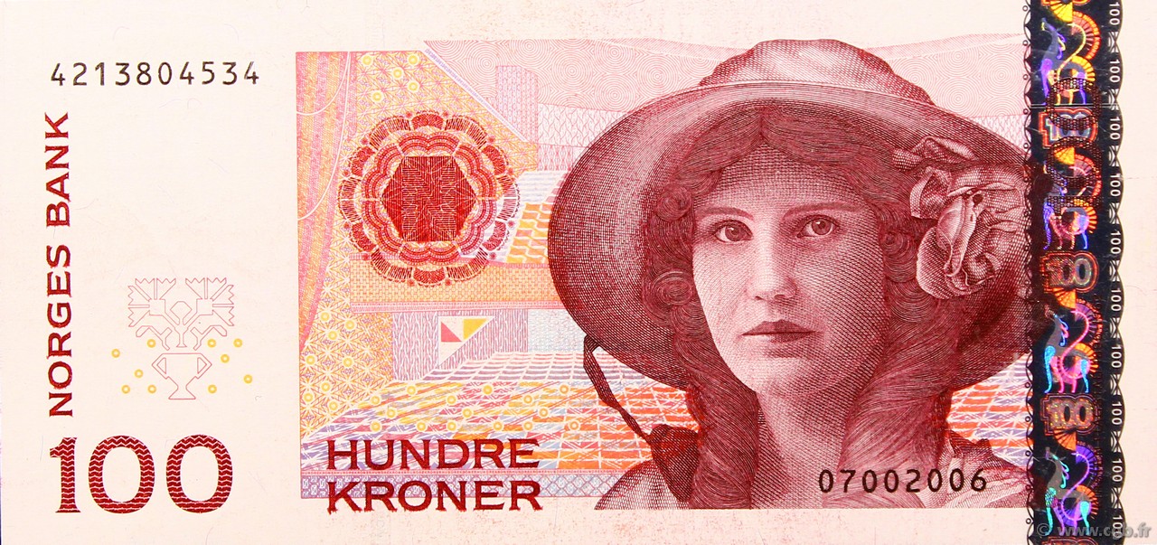 100 Kroner NORVÈGE  2006 P.49c pr.NEUF