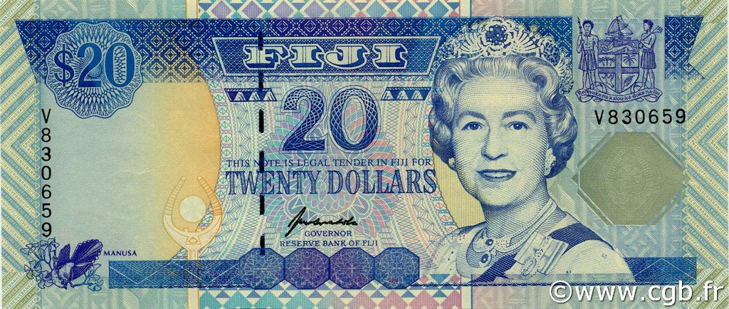 20 Dollars FIDJI  1996 P.099a NEUF
