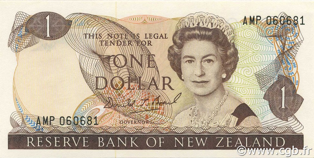 1 Dollar NOUVELLE-ZÉLANDE  1988 P.169c NEUF