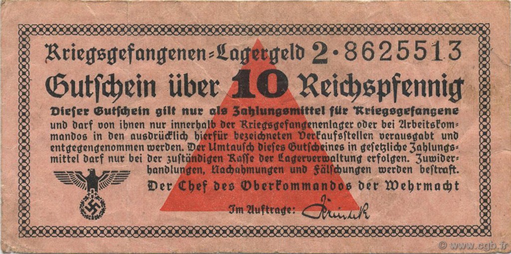 10 Reichspfennig ALLEMAGNE  1939 R.516 TTB