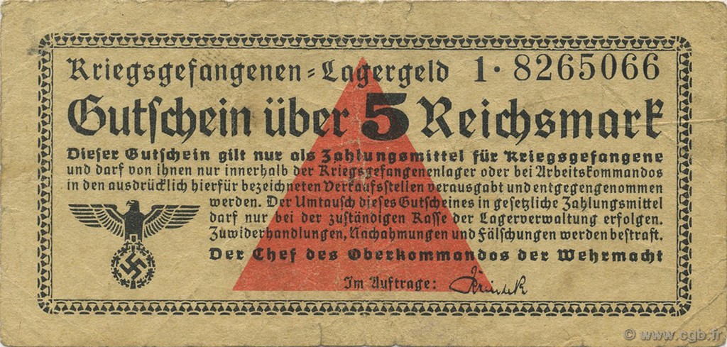 5 Reichsmark ALLEMAGNE  1939 R.520 TB