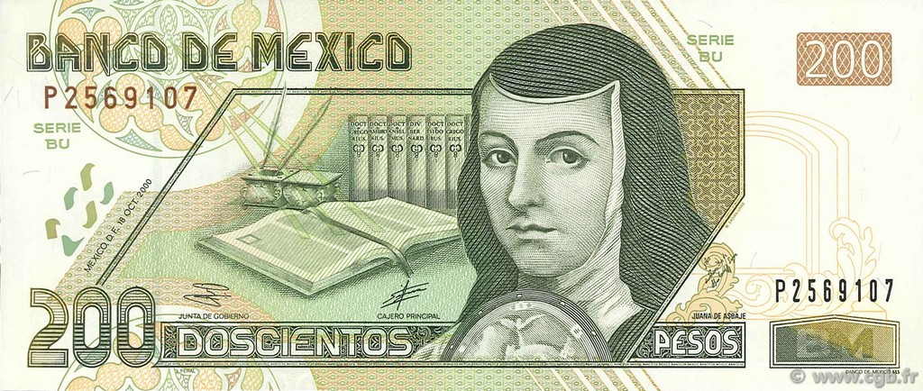 200 Pesos MEXIQUE  2000 P.119a SPL+