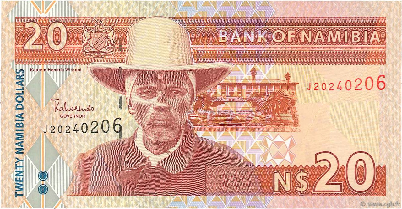 20 Namibia Dollars NAMIBIE  2002 P.06b NEUF