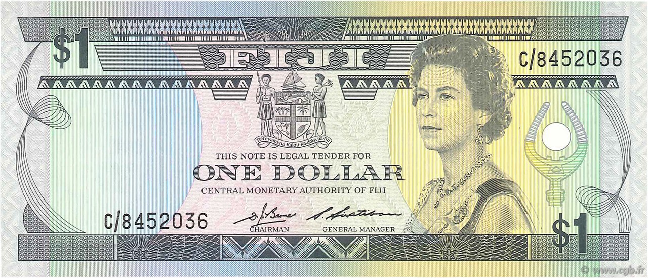 1 Dollar FIDJI  1983 P.081a pr.NEUF
