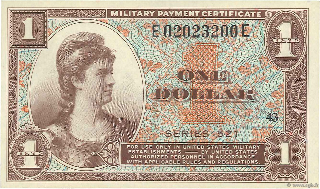 1 Dollar ÉTATS-UNIS D AMÉRIQUE  1954 P.M33a SUP