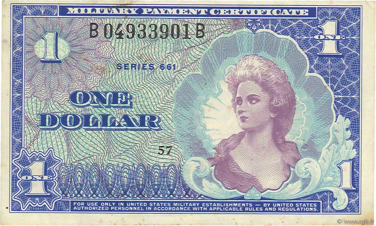 1 Dollar ÉTATS-UNIS D AMÉRIQUE  1968 P.M068a SUP