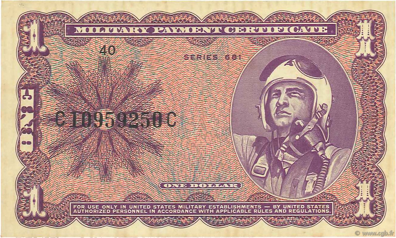 1 Dollar ÉTATS-UNIS D AMÉRIQUE  1969 P.M079a SUP+