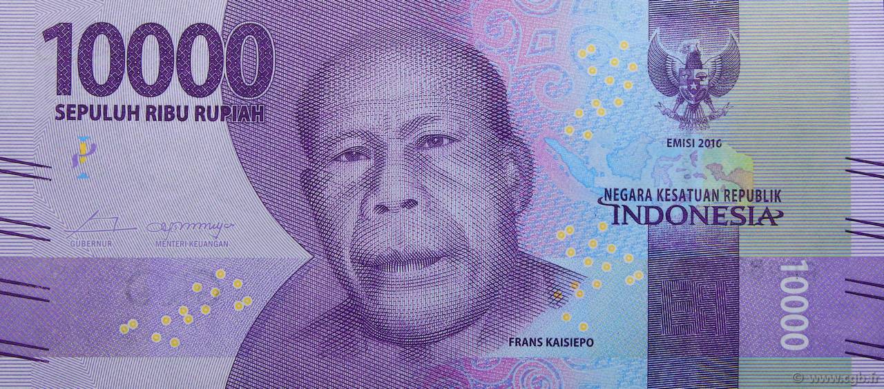 10000 Rupiah INDONÉSIE  2016 P.157a NEUF