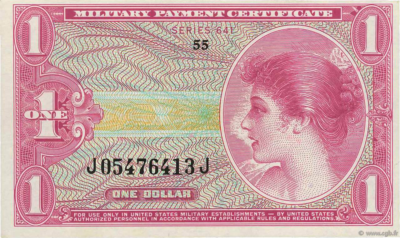 1 Dollar ÉTATS-UNIS D AMÉRIQUE  1965 P.M61a pr.NEUF