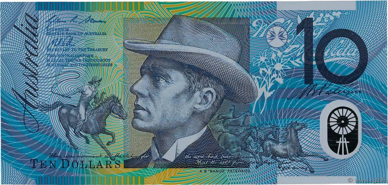 10 Dollars AUSTRALIE  2012 P.58f NEUF