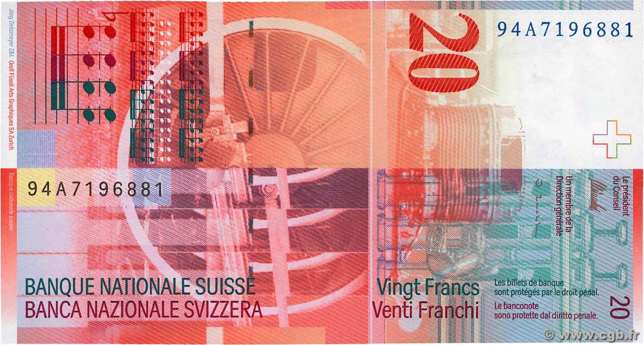 Billet Banque De Suisse Francs Du Four Villers Collections Hot Sex