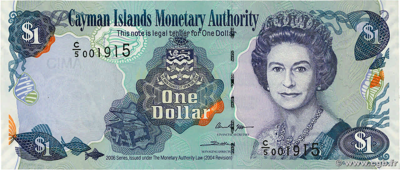 1 Dollar ÎLES CAIMANS 2006 P.33b pr.NEUF