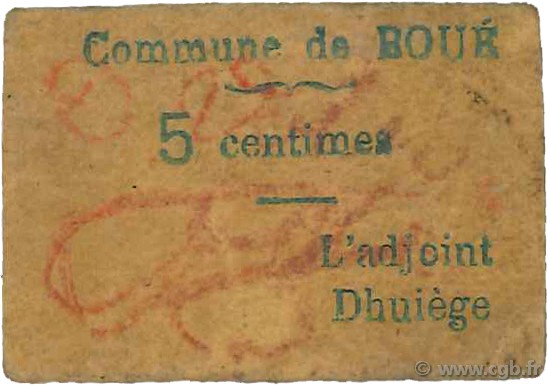 5 Centimes FRANCE régionalisme et divers  1916 JP.02-2522 SUP