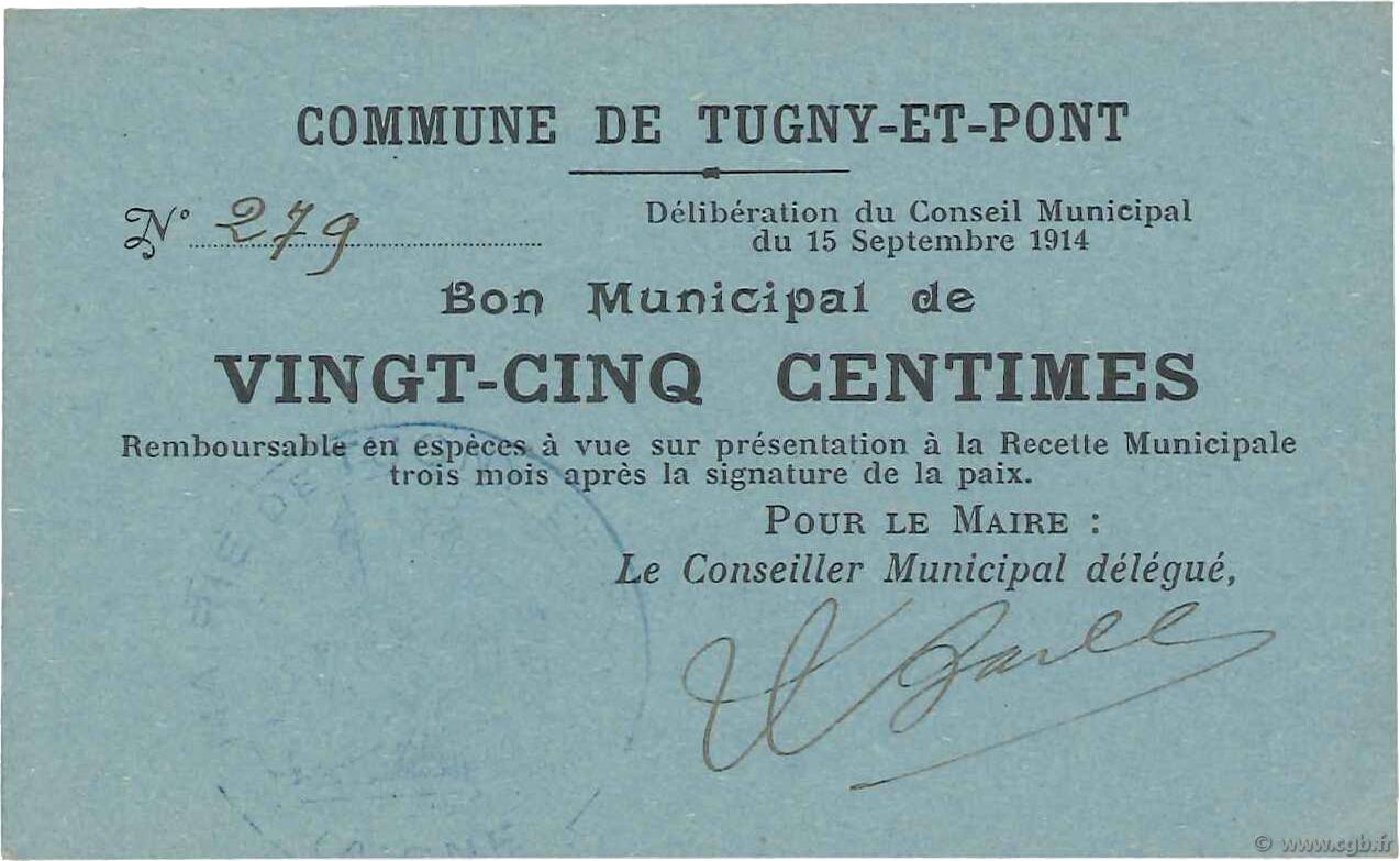 25 Centimes FRANCE Regionalismus und verschiedenen  1914 JP.02-2301 SS