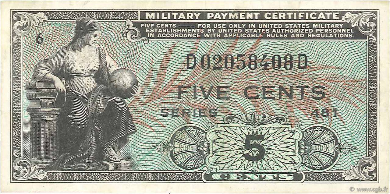 5 Cents STATI UNITI D AMERICA  1951 P.M022 q.SPL