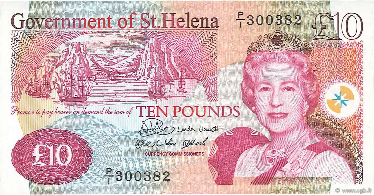 10 Pounds SAINT HELENA  2004 P.12a UNC