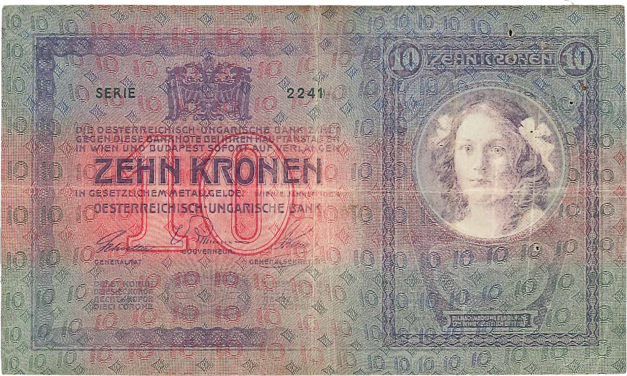 10 Kronen AUTRICHE 1904 P.009 TB